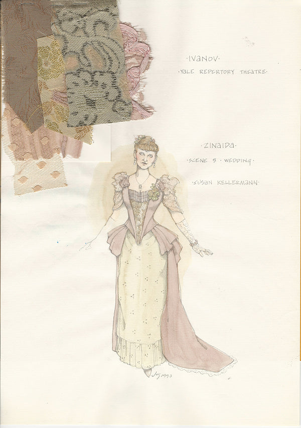 Mercutio Costume Sketch, ROMEO AND JULIET by Jeanne Button