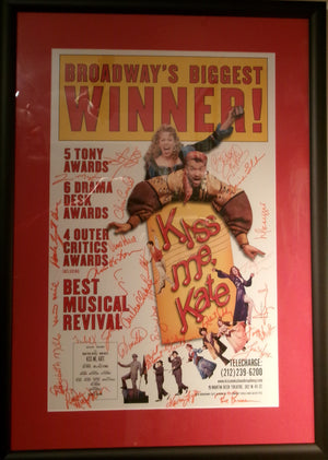 Kiss Me Kate Windowcard Poster (1999 Broadway Revival Cast)